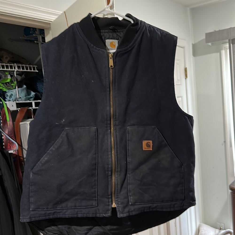 Carhartt Insulated work vest-Navy Blue
